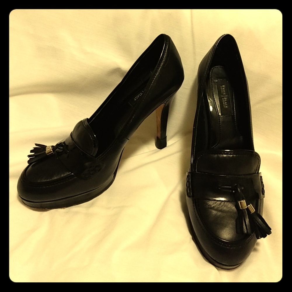 White House Black Market Loafer Heels